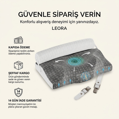 Premium Ayarlanabilir Yükseklikli Ortopedik Visco Yastık | Fonksiyonel Uyku & Boyun Destek Yastığı
